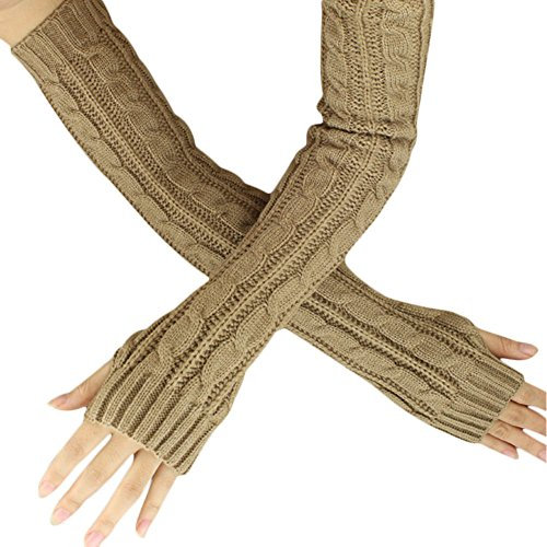 Damen Spitzenhandschuhe Sommer Armstulpen Handschuhe Lange Armstulpen Damen Winter Wärm Handschuhe Brauthandschuhe Transparent für Abend Party Kostüm Accessoires
