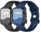 Adepoy 2 Pack Strap Compatible with Apple Watch Straps 49mm 46mm 45mm 44mm 42mm 41mm 40mm 38mm, Soft Silicone Sport Band with Classic Clasp for iWatch Series 10 9 8 Ultra SE 7 6 5 4 3 2 1 Ultra 2