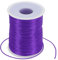 PATIKIL 1.5mm x 109 Yard Nylon Satin Cord, Nylon Beading String Knotting Cord Chain Braided Rope for Bracelets Jewelry Trim Chinese Knot, Purple