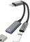 Lightning to USB Adapter Charger OTG Jack Cable for Apple iPhone 14 13 12 11 Pro Max for iPad Air Flash Drive Mouse Card Reader Accessories Card Reader Download Photo Charger Splitter