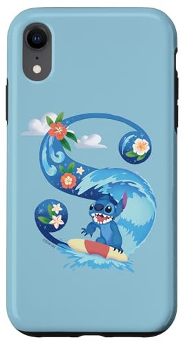 iPhone XR Disney Alphabet Monogram Lilo & Stitch Letter S for Stitch Case