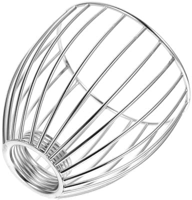 UPKOCH Schmiedeeiserner Vogelkäfig-Lampenschirm Einmachglas heller Schatten Kunstlampenschirm aus Eisen Lichtschatten Schirm für Lampe Geäst Deckenventilator Kabel rahmen Leuchter