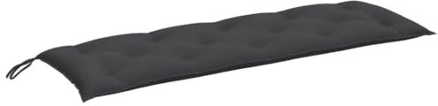 vidaXL Gartenbank-Auflage Melange Anthrazit 150x50x7 cm Stoff