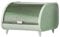 Colcolo Cosmetic Storage Box Storage Container Bread Bin Rustic Bread Keeper Bread Storage Bin for Countertop Bakery Kitchen Counter, green