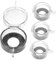 Angoily 4pcs Emergency Button Protectors Transparent Covers for Safety Guards for Electrical Applications Sturdy and for Home and Industrial Use