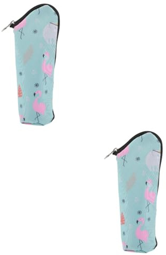 CIMAXIC 2 Ensembles pour Biberon pour Biberons Isolé Sacoche Rangement Sacoche De Rangement pour Bébé Jumeau De Bouteille Polyester Green 2 Pièces * 2