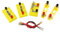 Kisangel Set Schaltungs Experimentierkasten Schaltungs Wissenschafts Kits Grundlegender Schaltungs Kit Schaltungs Lern Kit Schaltungs Experimentier Kit Physik Kit Zufällige Farbe