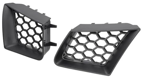 Rejilla Delantera De Riñón Para Seat Para Ibiza Para Córdoba Para 6L 2002-2009 2 Piezas De Rejilla Superior Del Parachoques Delantero Izquierdo Derecho Negro Mate Delantero De Rejilla