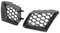 Rejilla Delantera De Riñón Para Seat Para Ibiza Para Córdoba Para 6L 2002-2009 2 Piezas De Rejilla Superior Del Parachoques Delantero Izquierdo Derecho Negro Mate Delantero De Rejilla