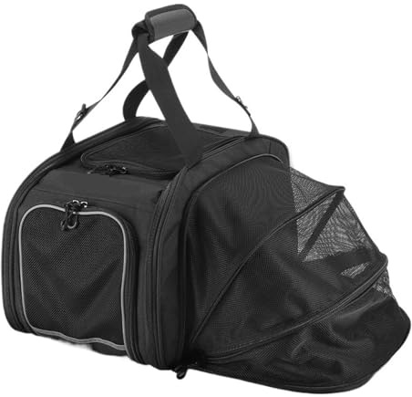 Hundekorb Fahrrad Vorne Radfahren Reise Kofferraum Taschen for Haustiere Faltbare Multifunktionale Katze Hund Träger Handtasche Schulter Tasche Mountain Bike Fahrrad Hinten Tasche
