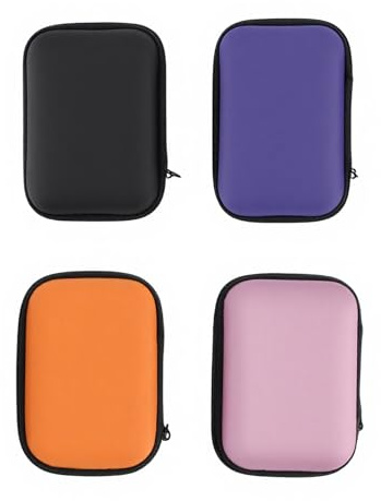 4 Stück Spielkarten Box für Spielkarten Etui, tasche für uno karten | Kabeltasche Kabel Organizer Tasche für UNO Kartenbox Aufbewahrung Tasche für Kartenspiel Koffer Datenkabel Etui, tasche uno