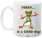 Juko Today is A Good Day Funny Frog Mug