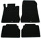 AD Tuning HG2256 Velours Fußmatten Set (4-teilig) Schwarz Passform Autoteppiche