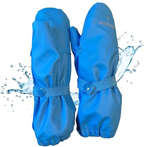 BMS Thermo Buddelhandschuhe mit Fleecefutter (0-2 Jahre, hellblau)