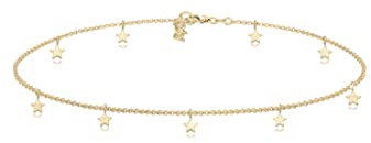 Elli Halskette Damen Choker Sterne Astro Look Basic in 925 Sterling Silber