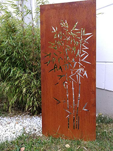 Zen Man 031915 Brise-Vue de Jardin en métal 1 mm x 125 x 50 cm