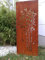Zen Man Edelrost Garten Sichtschutz aus Metall 1mm Rost Gartenzaun Gartendeko edelrost Sichtschutzwand H125*50cm 031915