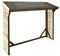 Milani Home s.r.l.s. Legnaia da Esterno Cm 217 X 80 X 155/180 H in Legno di Pino Verniciato in Autoclave Porta Legna Stipo