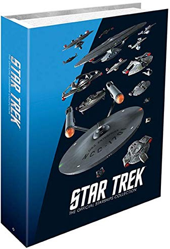 Eaglemoss Collections Star Trek Sammelmappe Star Trek Raumschiff-Föderation, A4, Blau, Farbenfroh, 50 Blatt, Ordner