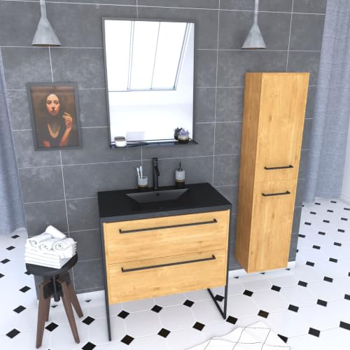 Aurlane PACM108 Structura Badezimmer-Set, mehrfarbig