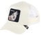Goorin Bros. Trucker Cap Wolfie Lone Wolf Weiß, Size:OneSize