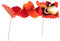 MagiDeal Kits de marionnettes de jouets de dragon de papier chinois 3D faits à la main pour des ornements de nouvel an de festival
