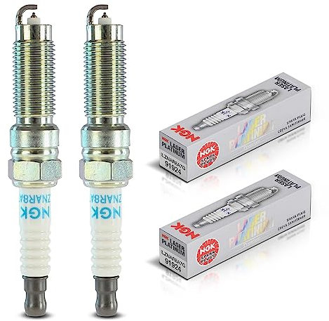 2x Original NGK ILZNAR8A7G Zündkerze Kompatibel mit C-Max II DXA/CB7 DXA/CEU Benzin 1.5L 2015-Heute Focus III Benzin 1.5L 2014-Heute Focus III Stufenheck Benzin 1.5L 2014-Heute