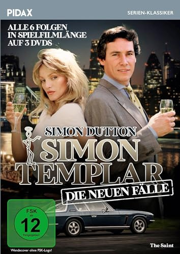 Simon Templar - Die neuen Fälle / Alle 6 Folgen in Spielfilmlänge (Pidax Serien-Klassiker)