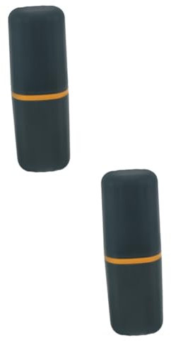 Healeved 2St Reisewaschbecher Reisezahnbürste travel Mug Reisebecher travel Toothbrush zahnbürstenetui Reisen Bulk-Zahnbürsten Zahnbürste Fall Behälter in Reisegröße Reisespender Plastik