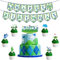 Boerni Golf Geburtstag Banner, Kuchendekoration & Cupcake Dekoration, Green
