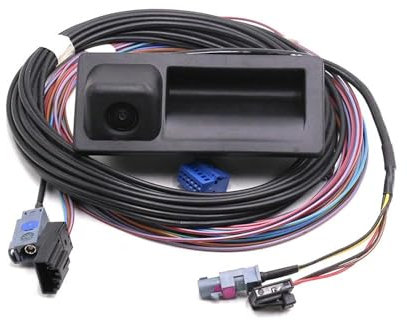 Rückfahrkamera Für Jetta MK6 Für YETI Für Sharan Für Tiguan 5N MIB 2 Radio Stamm Griff RÜCKANSICHT Kamera Niedrigen Kamera KIT Wasserdicht Nachtsicht