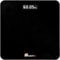 1ABOVE Digital Bathroom Scale, Electronic Scales Weighing Scale, Auto On/Off Function, LED Display for Superior Visibility, Switch Units Kg-lb, Max Capacity 180kgs, Weight Machine for People- Black