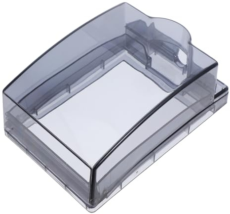 NAMOARLY 86 Type Waterproof Light Switch Cover Lock Large Raised Electrical Switch Guard Box for Toddlers’ Safety in Bathroom