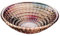 lskdnrufh Vajilla grande frutero de cristal de color vidrio con plato creativo de frutas secas para el salón y los artículos del hogar (Colored, S)