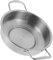 Luxshiny Wok Inoxidable con Asas Dobles Olla Pequeña para Cocinar Fácilmente para y Reuniones Resistente Calentamiento Rápido