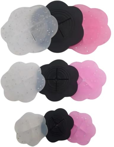 KIMHOME Lot de 9 pinces en silicone pour vêtements, chemises, robes, hauts, pinces à la mode