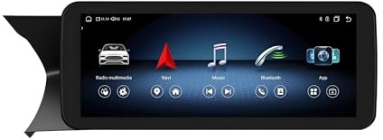 CarPlay Estéreo para Coche Android CarPlay de 10,25 para Mercedes Clase C W204 2011-14 NTG4.5