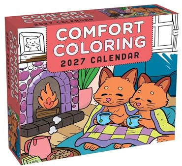 Comfort Coloring 2027 Day-to-Day Calendar