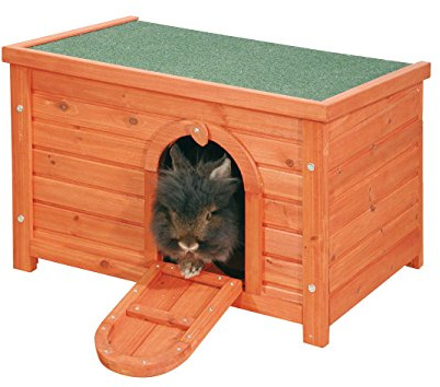 Nobby 20808 Kleintierstall mini 60 x 40 x 40 cm, braun-grün