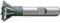 Winkelf.D1833C HSSCo5 45G 16mm FORMAT