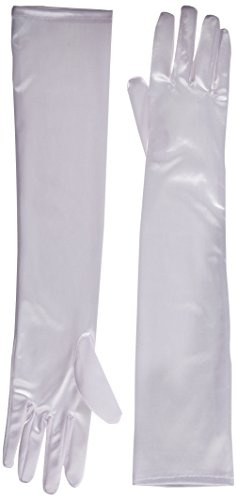Jacobson Hat Company Women's Adult Stretch Gloves, White 18, One Size