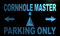ADVPRO m247-b Cornhole Master Parking Only Neon Light Sign Barlicht Neonlicht Lichtwerbung