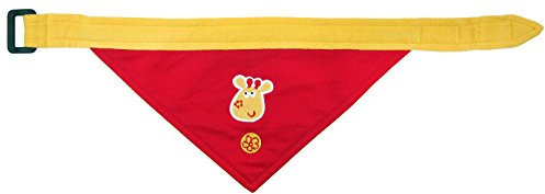 Happy Puppy Jungle Giraffe Dog Bandana, Medium
