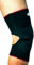 TSM Sportbandage Kniebandage aktiv mit offenener Kniekehle, S, 2324, Schwarz