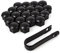 DIYI 20x Cache ecrou Capuchon Taille 17MM vis Boulon pour ecrou Roue VW Audi BMW