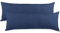 aqua-textil Classic Line Kissenbezug 2er-Set 40 x 145 cm dunkel blau Baumwolle Seitenschläferkissen Bezug Kissenhülle, Kopfkissenüberzug, Pillowcase, Bettkissen, Kopfkissenbezug, Reißverschluss