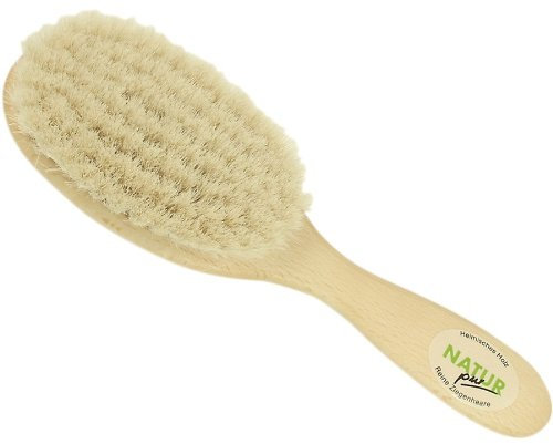 Glückskäfer 520901 Babybürste (Ziegenhaar)