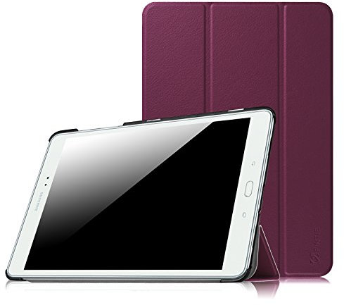 Fintie Hülle für Samsung Galaxy Tab A 9.7 Zoll T550N / T555N Tablet-PC - Ultra Schlank Superleicht Ständer SlimShell Cover Schutzhülle Etui mit Auto Schlaf/Wach Funktion, Lila