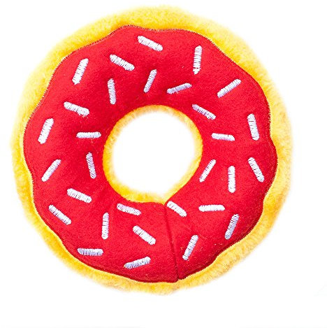 Unbekannt Animal World ZP654 Donutz Xmas - Cherry Hundespielzeug