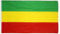 Flaggenfritze Fahne/Flagge Äthiopien ohne Wappen, Rasta + gratis Sticker